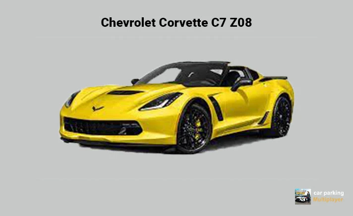car parking multiplayer Chevrolet-Corvette-C7-Z08 