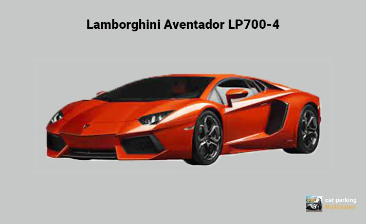 car parking multiplayer Lamborghini Aventador LP700-4 