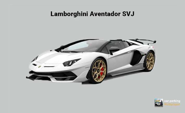 car parking multiplayer Lamborghini Aventador SVJ 