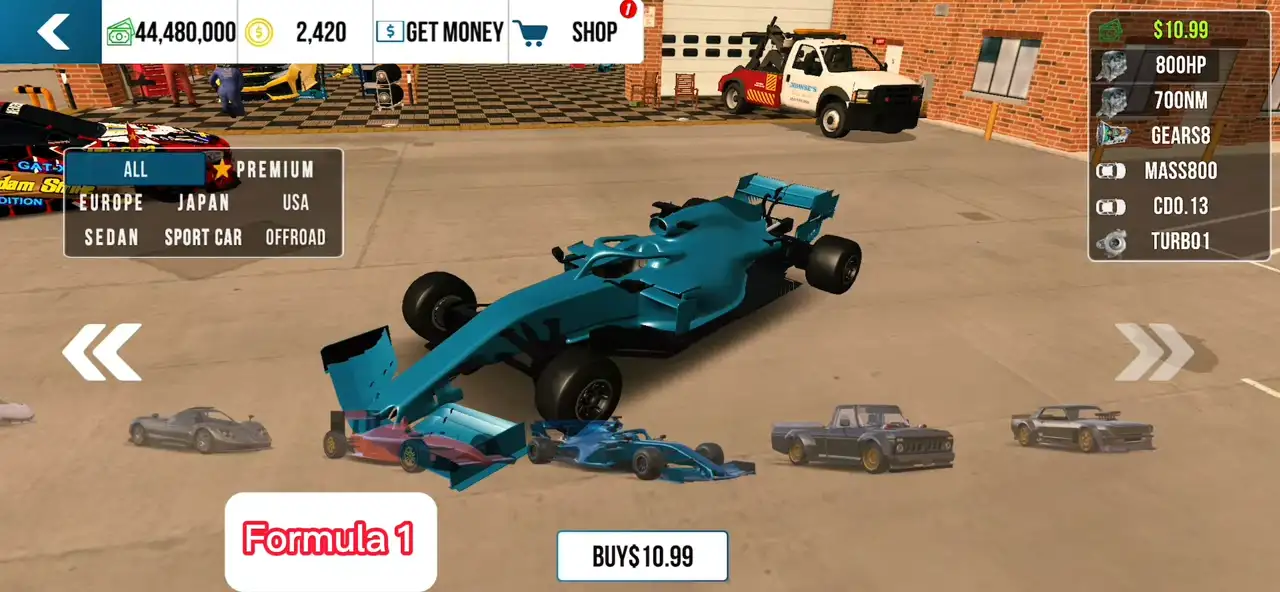 car parking multiplayer Formula 1
