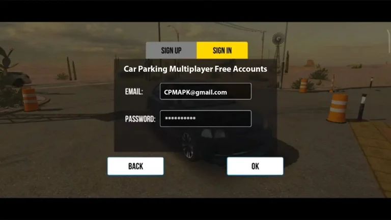 Car Parking Multiplayer Free Sign